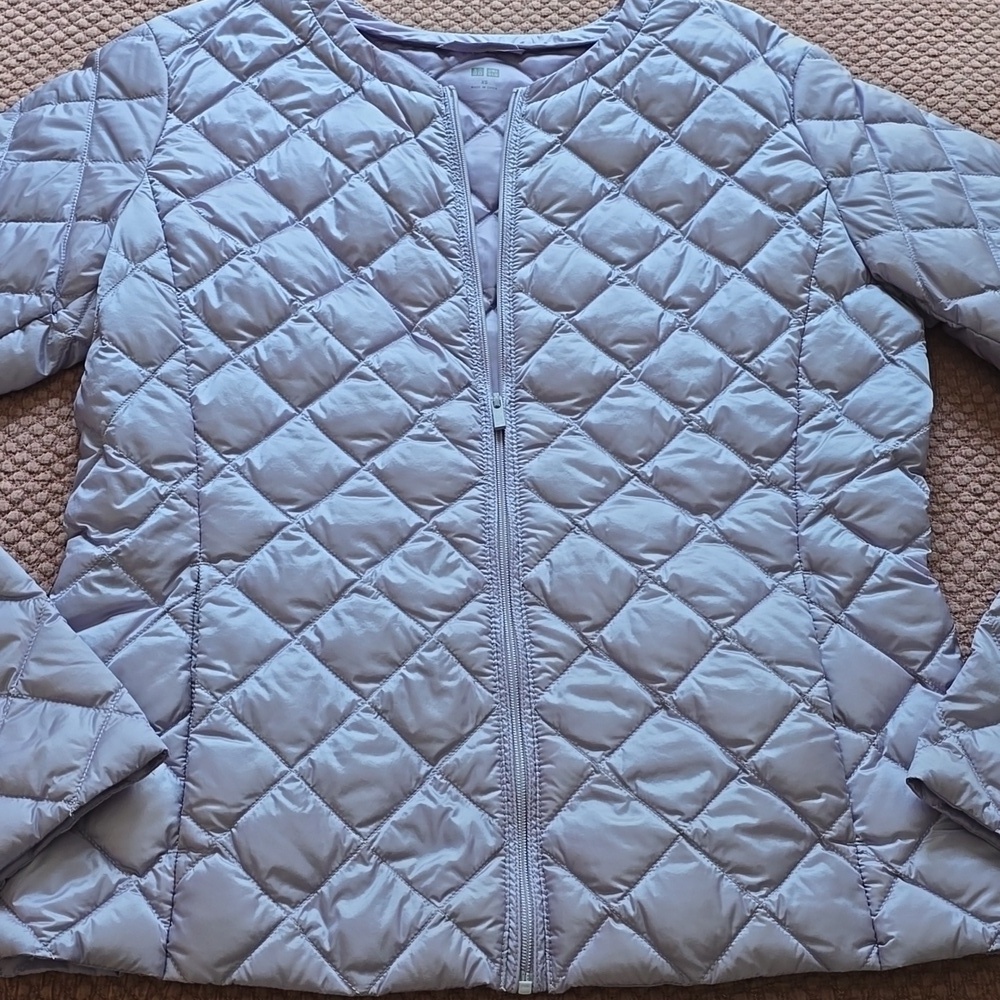 Uniqlo Women's Quilted Jacket - Lavender - Picture 4 of 16